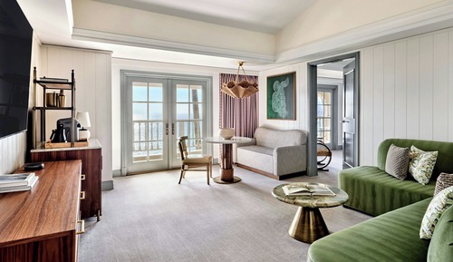 Suite ejecutiva, 1 habitación, balcón, vistas al mar