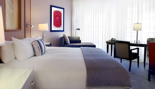 Habitación de lujo, 1 cama de matrimonio grande (Hollywood Hills View)