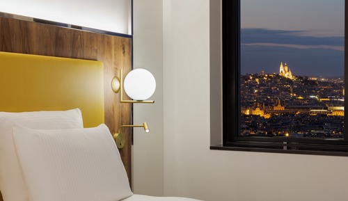 Habitación Deluxe, 2 camas individuales (Paris Sacré-Coeur view)