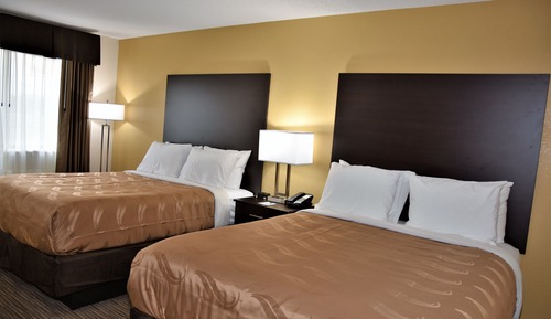 Habitación, 2 camas de matrimonio, accesible para personas con discapacidad, no fumadores
