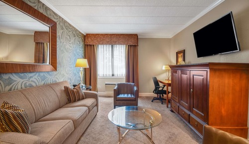 Suite, 1 cama de matrimonio grande con sofá cama