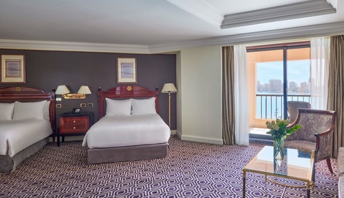 Suite junior, 2 camas individuales, fumadores (Nile View)