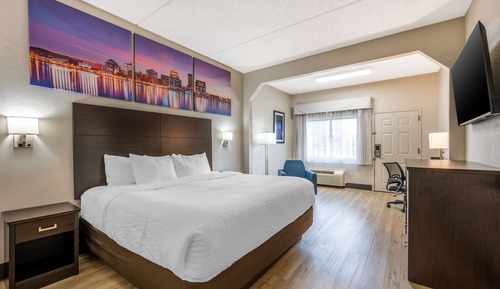 Habitación, 1 cama de matrimonio grande, accesible para personas con discapacidad, no fumadores