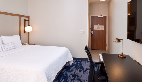 Habitación, 1 cama de matrimonio grande (Mobility/Hearing Access, Roll-In Shwr)