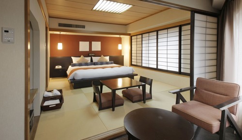 Habitación Deluxe doble, no fumadores (Japanese-Style Room - Neo Ryukyu)