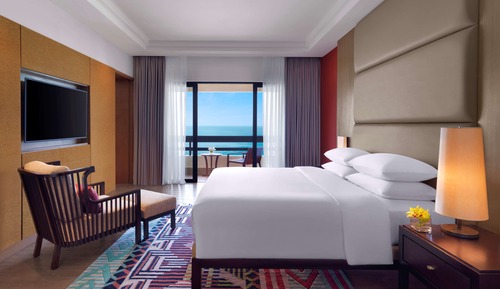 Habitación estándar, 1 cama de matrimonio grande, vistas al mar