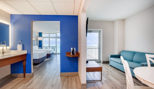 Suite, varias camas, frente al mar