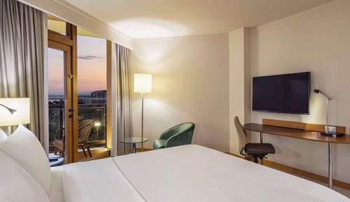 Habitación Deluxe, 1 cama de matrimonio grande, vistas al mar