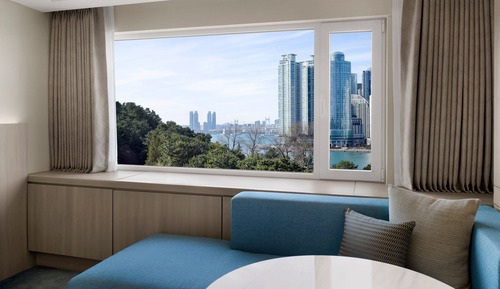Executive Park Twin, Club lounge access,  2 Twin, Dongbaek Park view