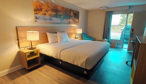 Habitación, 1 cama de matrimonio grande, accesible para personas con discapacidad, no fumadores