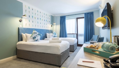 Habitación con 1 cama doble o 2 individuales