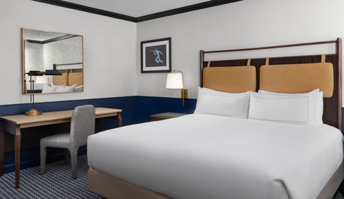 Suite, 1 cama de matrimonio grande con sofá cama