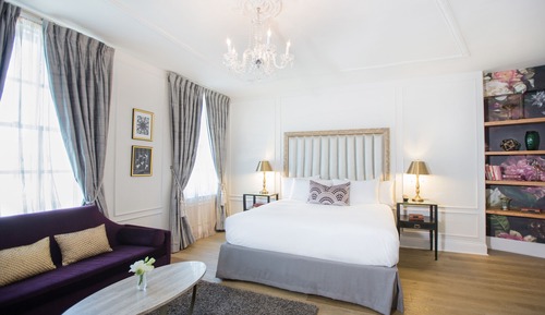 Estudio, 1 cama de matrimonio grande