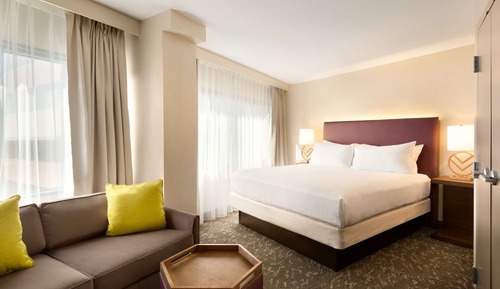 Estudio, 1 cama de matrimonio grande