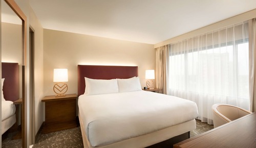 Suite, 1 cama de matrimonio grande, accesible para personas con discapacidad (Conference, Hearing)