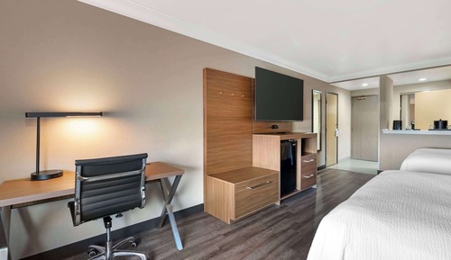 Habitación ejecutiva, 2 camas de matrimonio, no fumadores, frigorífico y microondas