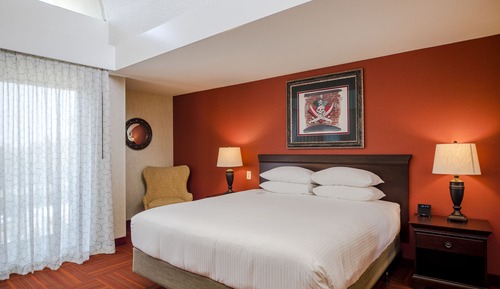 Suite, 1 cama de matrimonio grande, no fumadores, vistas al parque (Building 1, One-Bedroom)