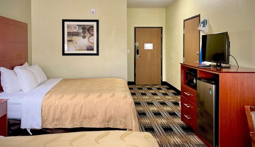 Habitación, 2 camas de matrimonio, accesible para personas con discapacidad, no fumadores