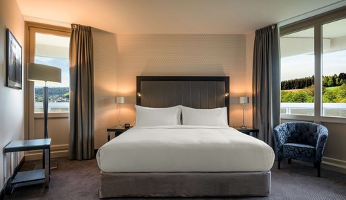Suite, 1 cama de matrimonio grande, cocina básica