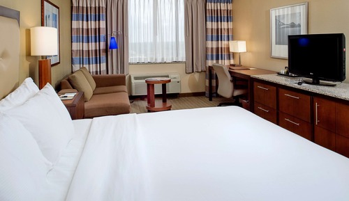 Habitación, 1 cama de matrimonio grande con sofá cama, accesible para personas con discapacidad