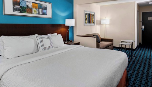 Habitación, 1 cama de matrimonio grande con sofá cama