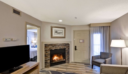 Suite, 2 camas dobles, chimenea