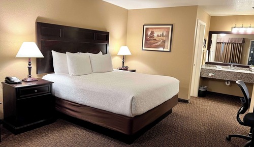 Habitación estándar, 1 cama de matrimonio grande, no fumadores, frigorífico y microondas