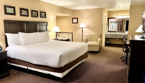 Habitación estándar, 1 cama de matrimonio grande, no fumadores, bañera de hidromasaje