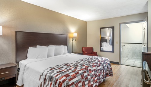 Habitación Deluxe, 1 cama de matrimonio grande, no fumadores (Roll-In Shower)