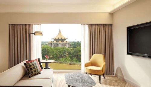 Habitación Premium, 1 cama de matrimonio grande, vistas al río (Premium Deluxe)