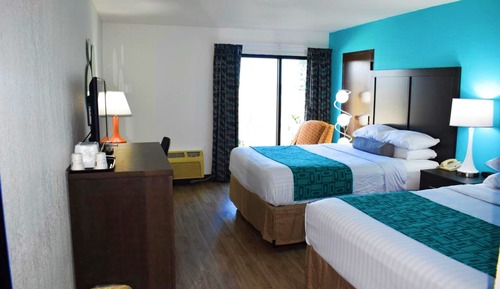 Habitación, 2 camas de matrimonio, no fumadores