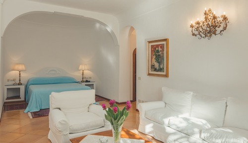 Suite junior, terraza, vistas al mar