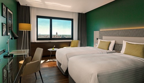 Habitación Grand, 2 camas individuales, vistas a la ciudad