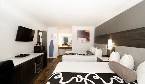 Habitación, 2 camas de matrimonio, accesible para personas con discapacidad, no fumadores