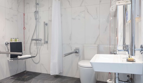 Habitación, 1 cama de matrimonio, accesible para personas con discapacidad