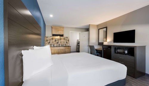 Habitación estándar, 1 cama de matrimonio grande, no fumadores, cocina básica