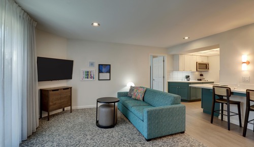Suite, 1 cama de matrimonio con sofá cama (One Bedroom)