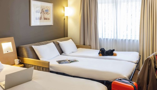Habitación superior, 1 cama de matrimonio con sofá cama