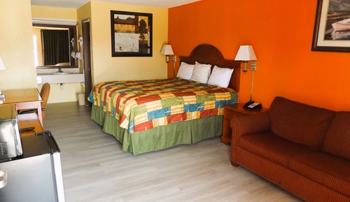 Habitación individual Deluxe, 1 cama de matrimonio grande, fumadores, frigorífico y microondas