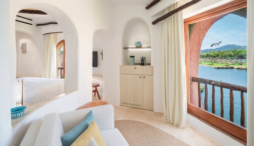 Suite Premium, 1 cama de matrimonio grande, vistas parciales al mar (Contemporary)