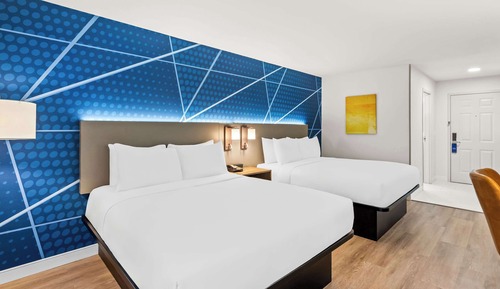 Habitación estándar, 2 camas de matrimonio, no fumadores