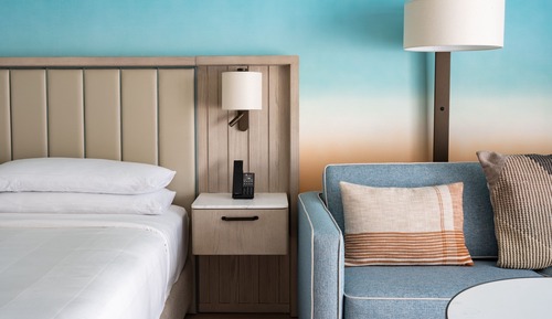 Suite junior, 1 cama de matrimonio grande con sofá cama, no fumadores, balcón