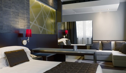 Suite junior, 1 cama de matrimonio grande con sofá cama