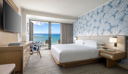 Habitación Premier, 1 cama de matrimonio grande, vistas al mar, en una planta alta (Renovated)