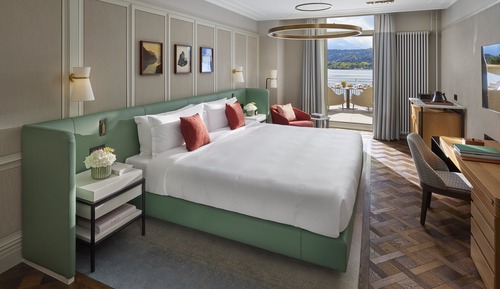 Habitación Deluxe, terraza, vistas al lago