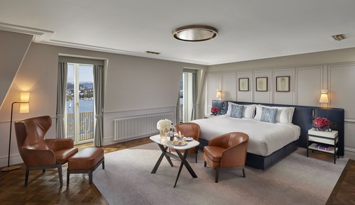 Suite junior, vistas al lago
