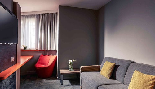 Suite junior, 1 cama doble con sofá cama