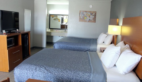 Habitación estándar, 2 camas de matrimonio, no fumadores