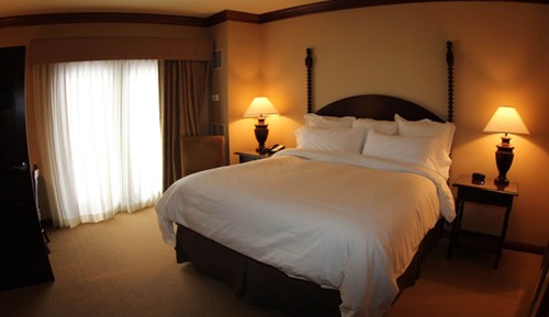 Suite Deluxe, 1 cama de matrimonio grande con sofá cama, vistas al patio