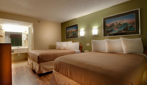Habitación Deluxe doble, 2 camas de matrimonio, no fumadores